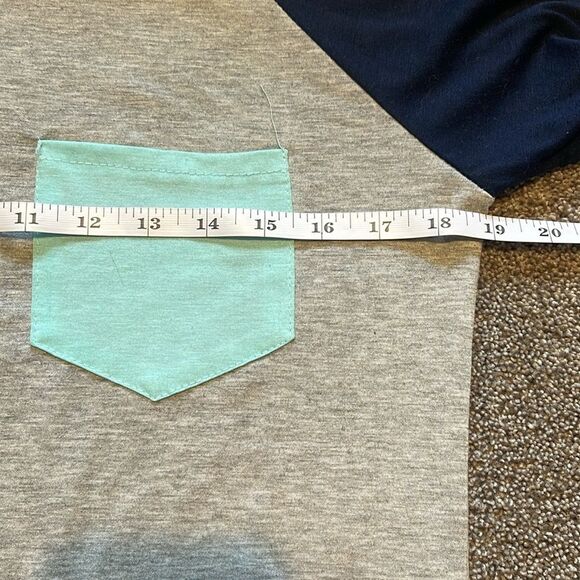 Crewneck Soft Colorblock Elegant Top Long-Sleeve Comfortable Shien Size M - Picture 8 of 10